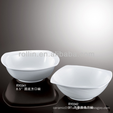 best-selling hotel&restaurant white ceramic bowl, salad bowl